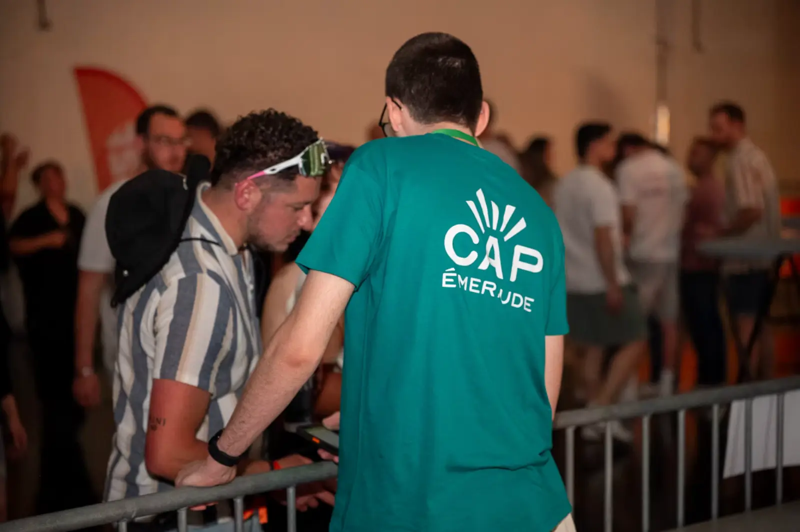 Membres de l’Electra Team by Cap Emeraude pendant l’Electra Festival by Blackstore